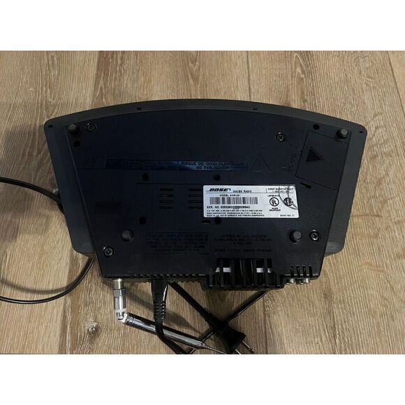 BOSE AWR1G1 Wave Radio AM FM AUX Black Tested and Working No Remote - Picture 4 of 5